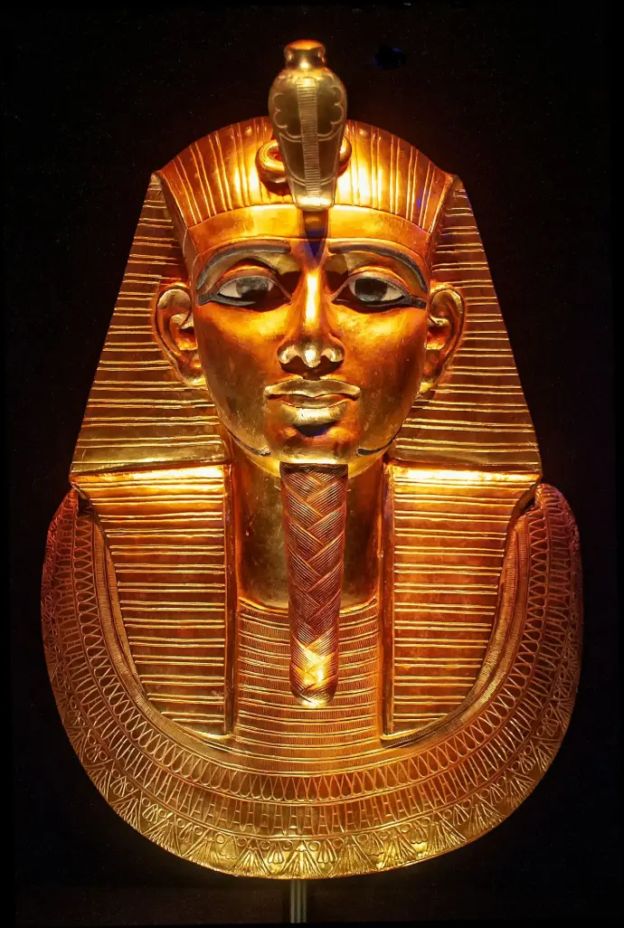 gold Tut ornament